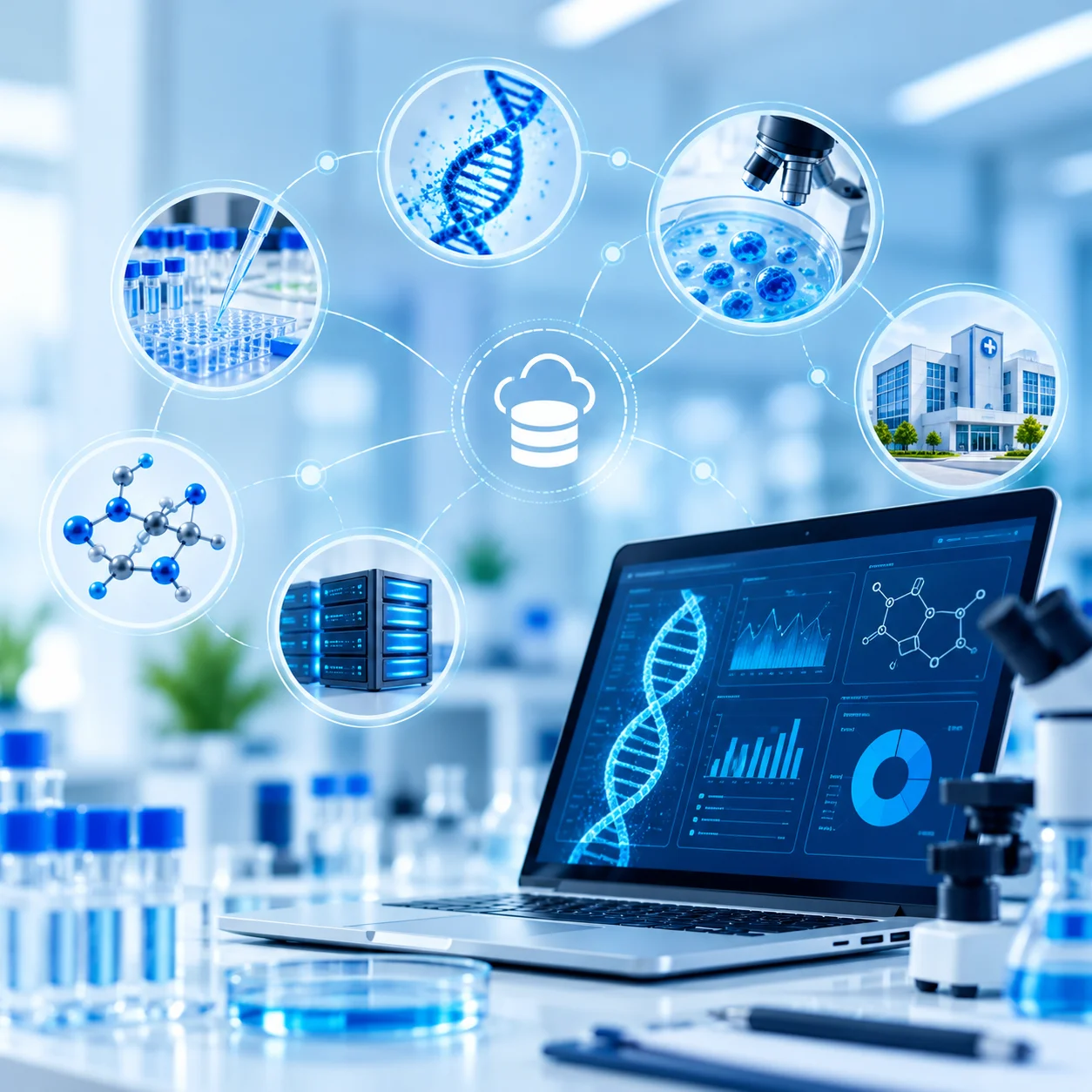 What types of scientific data can you manage?